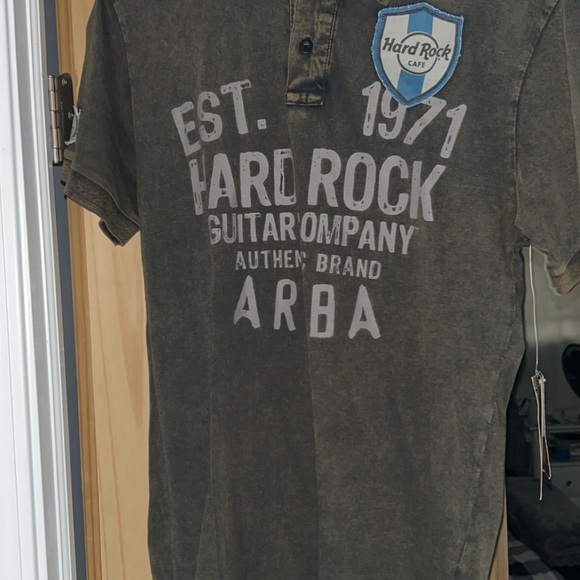 Hard Rock Guitar Company Authentic Polo Shirt - Picture 2 of 3